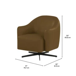 Swivel Accent Armchair -