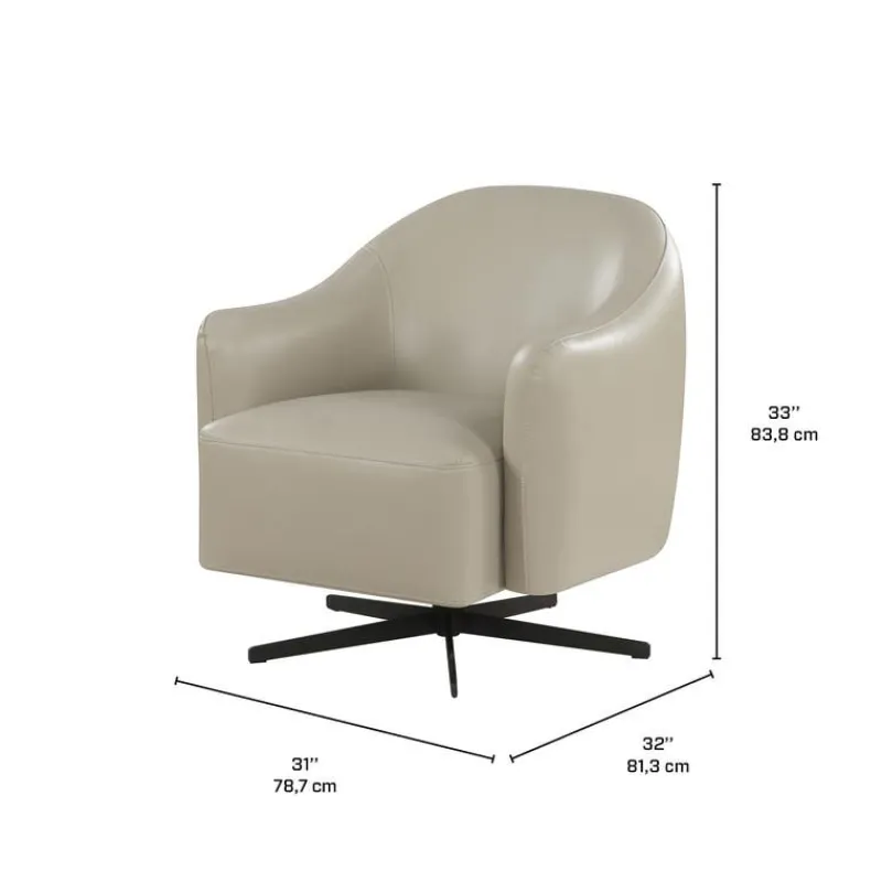 Swivel Accent Armchair -