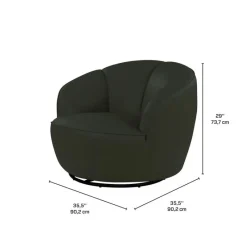 Swivel Accent Armchair -