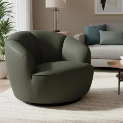 Swivel Accent Armchair -