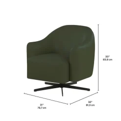 Swivel Accent Armchair -
