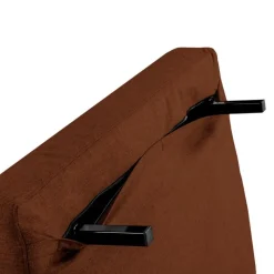 Swivel Armchair Bed - Rust
