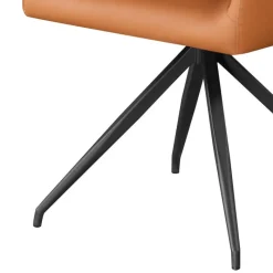 Swivel Chair - Pumpkin Orange