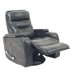 Swivel Rocker Recliner with Storage -