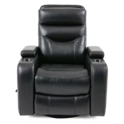 Swivel Rocker Recliner with Storage -