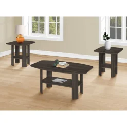 Monarch Table set - 3pcs set / brown -