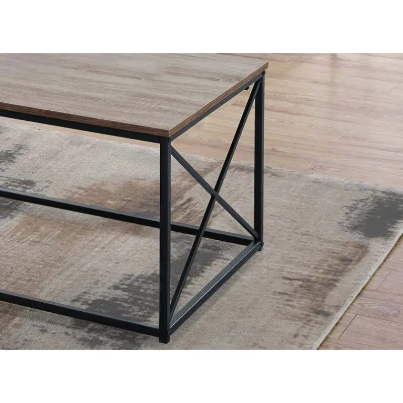 Monarch Table set - 3pcs set / / black metal -