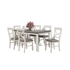 Table with 4 chairs