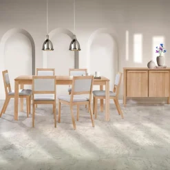 Arboit Poitras Table with Extension Leaf (54