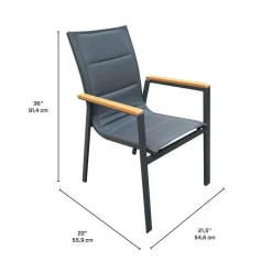 Textilene Outdoor Chair