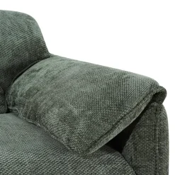 Textured Velvet Feather-Filled Armchair -