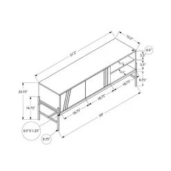 Monarch TV Stand 60" -