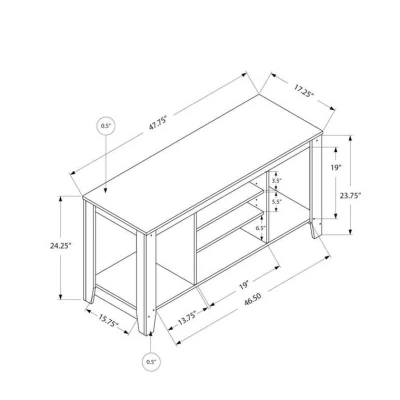 Monarch TV Stand 48" -