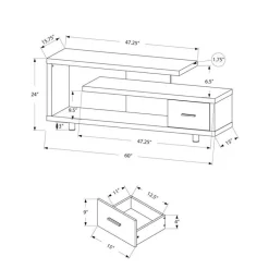 Monarch TV Stand 60" -