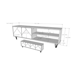 Nexera TV Stand 72" -