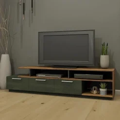 MEQ TV Stand with Drawers 72"