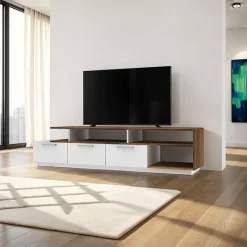 MEQ TV Stand with Drawers 72"