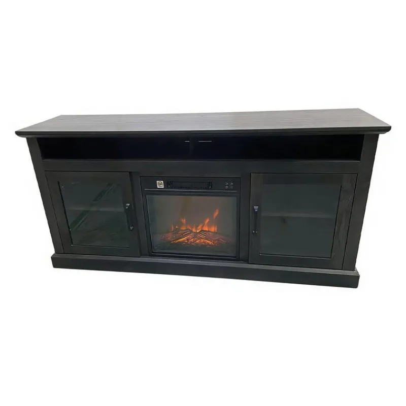 TV Stand with Electric Fireplace 60"