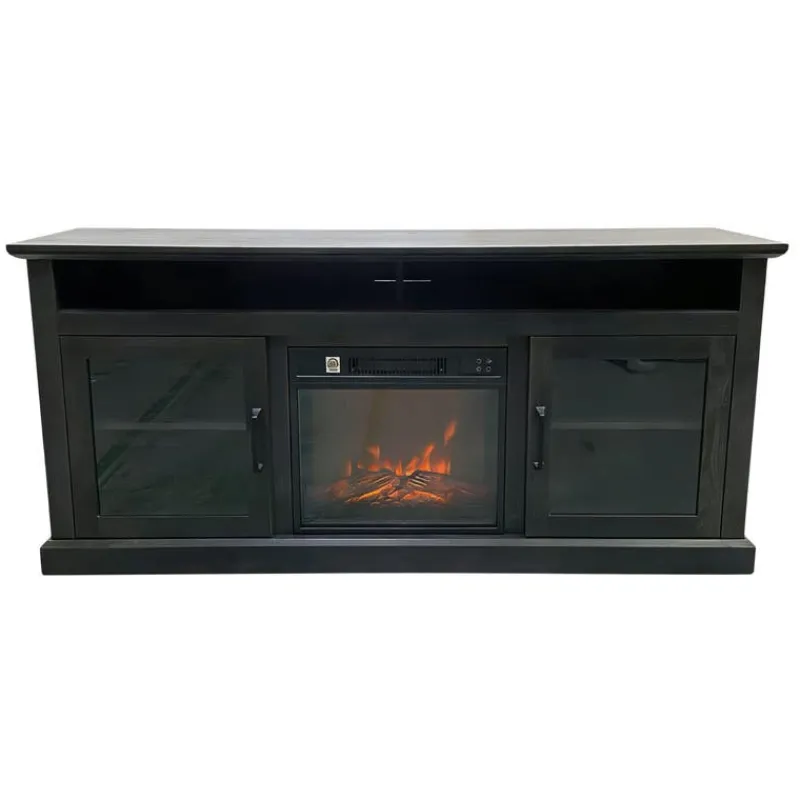 TV Stand with Electric Fireplace 60"