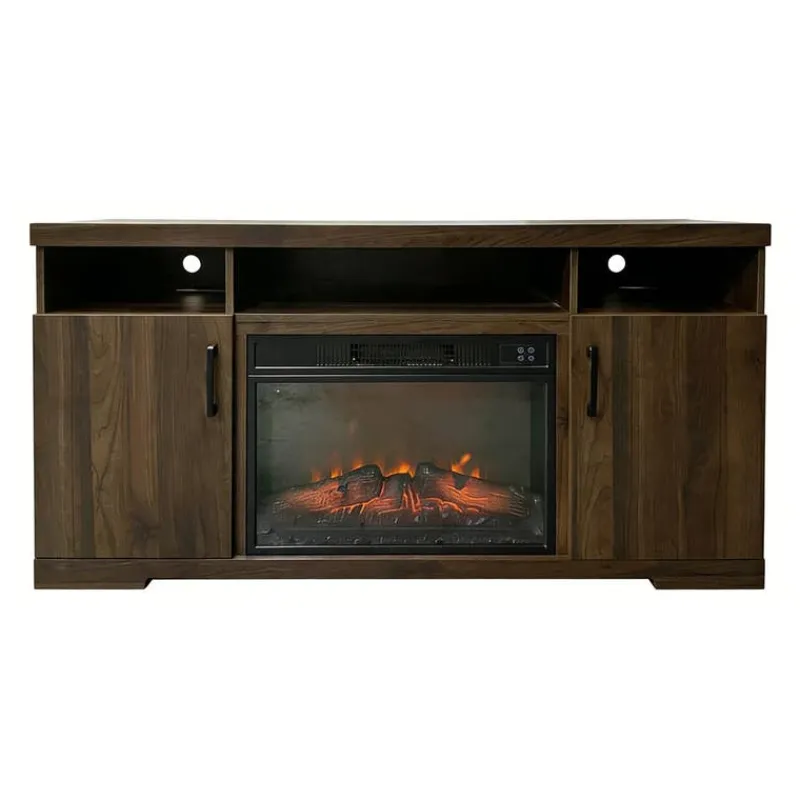 TV Stand with Electric Fireplace 54"