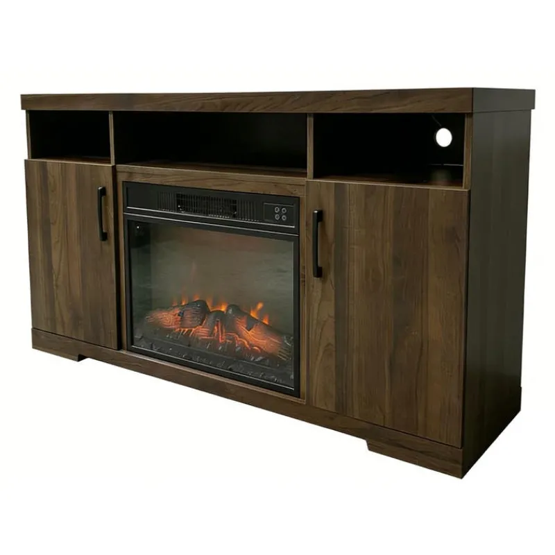 TV Stand with Electric Fireplace 54"