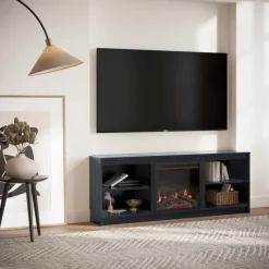 Meubles South Shore TV Stand with Electric Fireplace 60