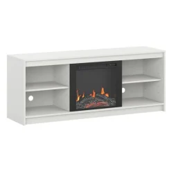 Meubles South Shore TV Stand with Electric Fireplace 60