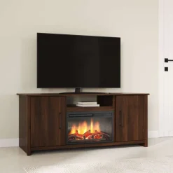Meubles South Shore TV Stand with Electric Fireplace 60