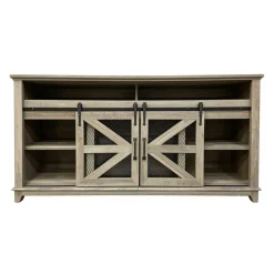 TV Stand with Electric Fireplace 66