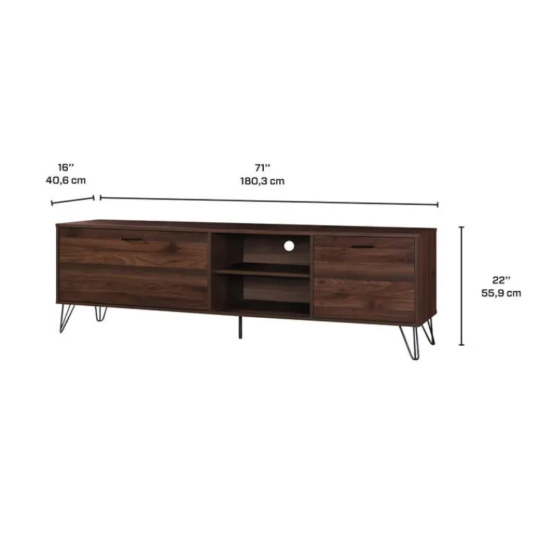 TV Stand with Storage - 71"
