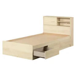 Meubles South Shore Twin Bed with 3-Drawer Storage and Headboard (39