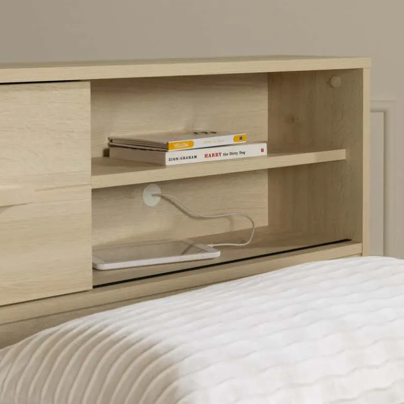Meubles South Shore Twin Bed with 3-Drawer Storage and Headboard (39") - South Shore