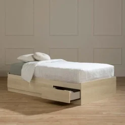 Meubles South Shore Twin Bed With 3-Drawer Storage (39