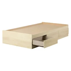 Meubles South Shore Twin Bed With 3-Drawer Storage (39