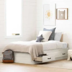 Meubles South Shore Twin Bed with 3-Drawer Storage (39") - South Shore