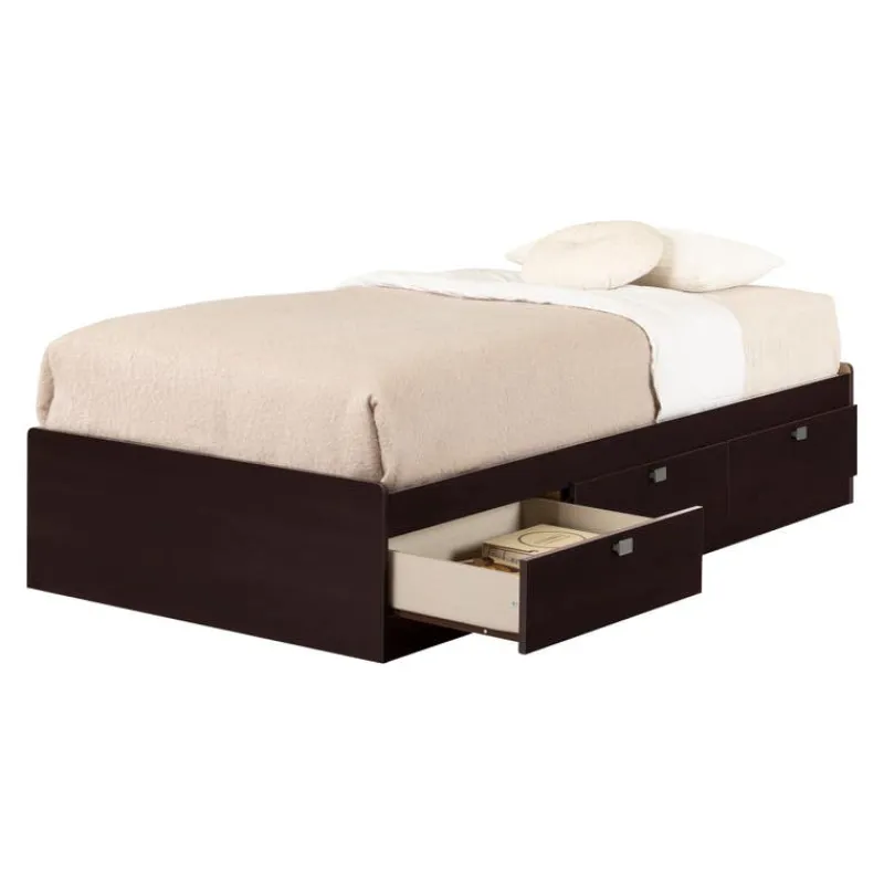 Meubles South Shore Twin Bed with 3-Drawer Storage (39'') - South Shore