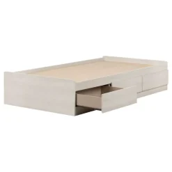 Meubles South Shore Twin Bed With 3-Drawer Storage (39