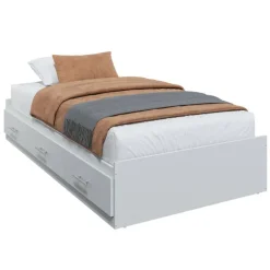 SUA-V Twin Bed with 3-Drawer Storage (39")