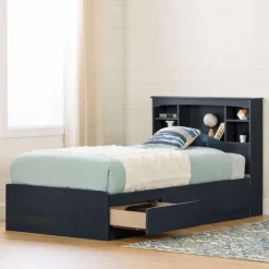 Meubles South Shore Twin Bed with 3-Drawer Storage and Headboard (39") - South Shore