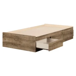 Meubles South Shore Twin Bed With 3-Drawer Storage (39