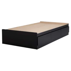Meubles South Shore Twin Bed With 3-Drawer Storage (39