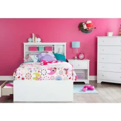 Meubles South Shore Twin Bookcase Headboard (39