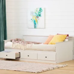 Meubles South Shore Twin Daybed with 3-Drawer Storage (39
