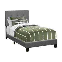 Monarch Twin Fabric Bed with Headboard (39")