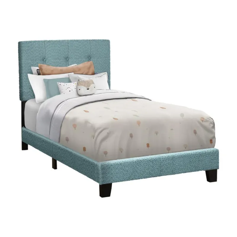 Monarch Twin Fabric Bed with Headboard (39")