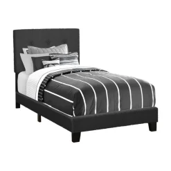 Monarch Twin Fabric Bed with Headboard (39")