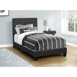 Monarch Twin Fabric Bed with Headboard (39")