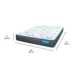 Dreamstar Twin Firm Foam Mattress-in-a-Box - 39"