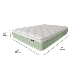 Twin Medium-Firm Hybrid Mattress-in-a-Box - 39
