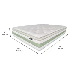 Twin Medium-Firm Hybrid Mattress-in-a-Box - 39